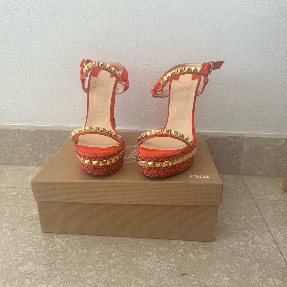 Christian Louboutin wedges